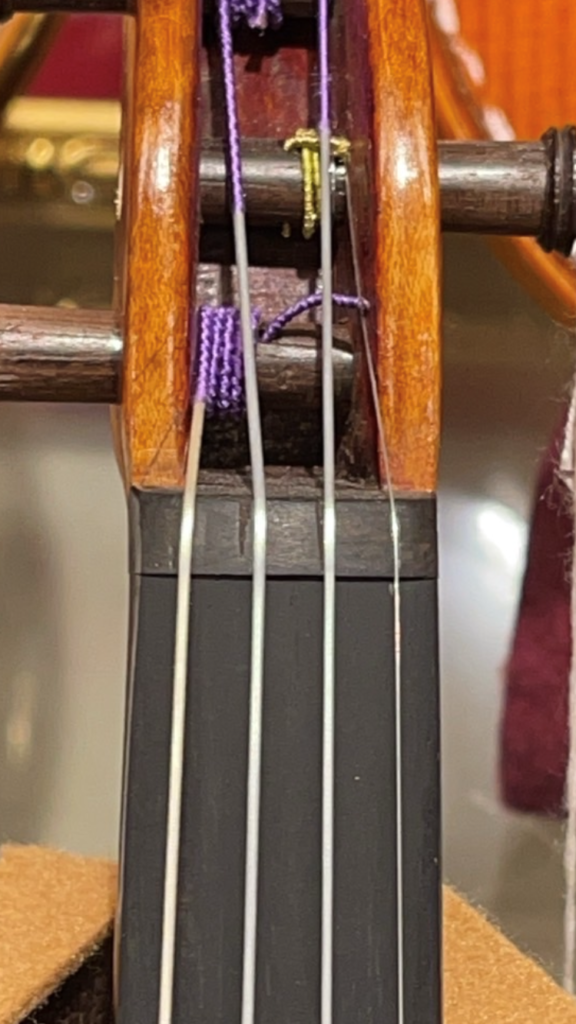 上ナットについて | Ascoltaバイオリン工房